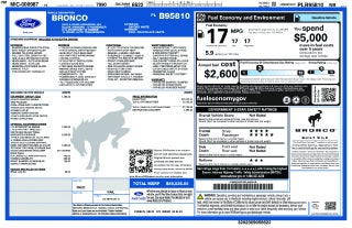 2023 Ford Bronco Black Diamond