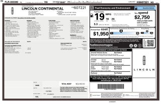 2017 Lincoln Continental Select