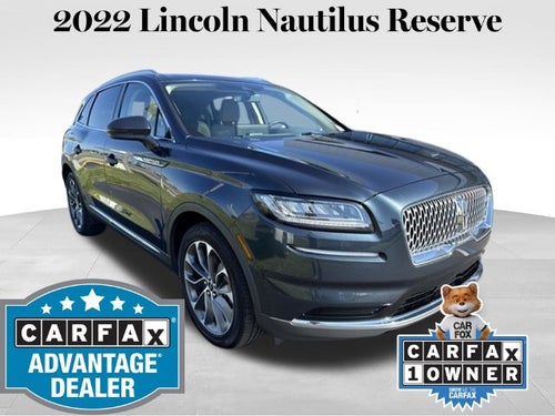2022 Lincoln Nautilus Reserve