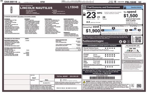 2023 Lincoln Nautilus Reserve
