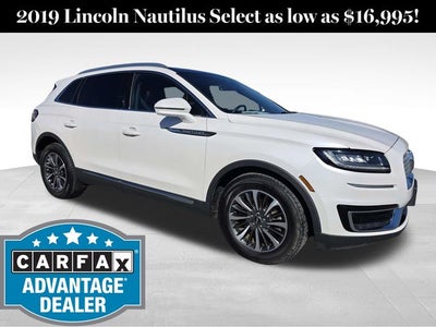 2019 Lincoln Nautilus Select