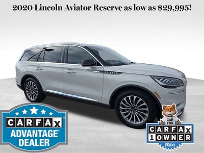 2020 Lincoln Aviator Reserve