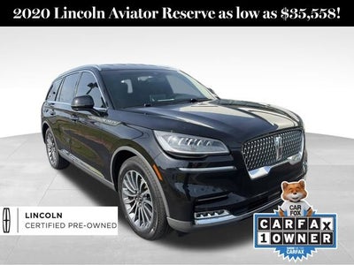2020 Lincoln Aviator Reserve