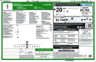 2024 Lincoln Aviator Black Label