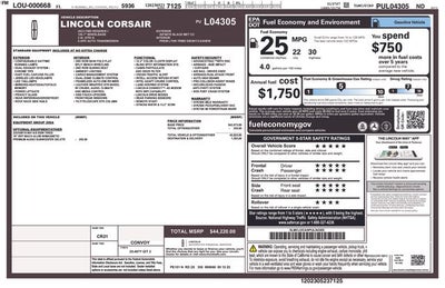 2023 Lincoln Corsair Reserve