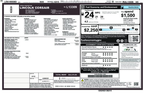 2024 Lincoln Corsair Reserve