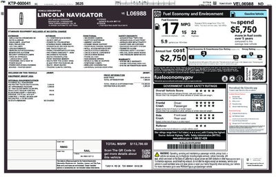 2027 Lincoln Navigator Reserve