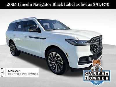 2025 Lincoln Navigator Black Label