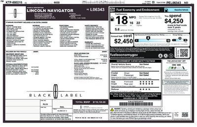 2023 Lincoln Navigator Black Label