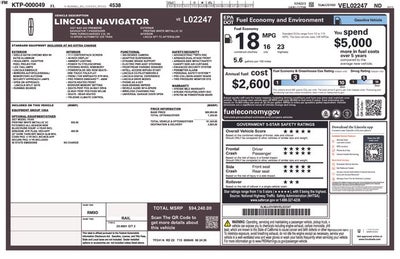 2027 Lincoln Navigator Premiere