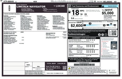 2027 Lincoln Navigator Reserve
