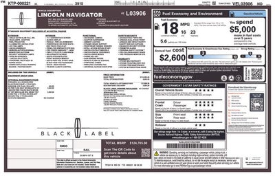 2027 Lincoln Navigator Black Label