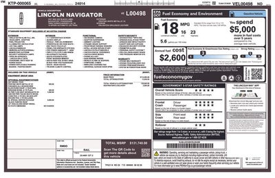2027 Lincoln Navigator Black Label