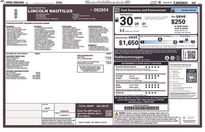 2026 Lincoln Nautilus Reserve