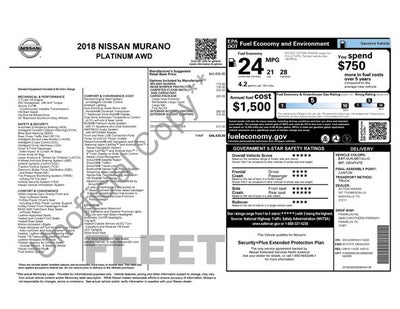 2018 Nissan Murano Platinum