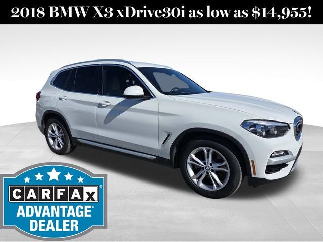 2018 BMW X3 xDrive30i