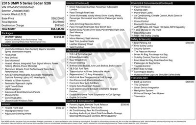 2016 BMW 5 Series 528i