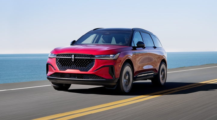 A 2024 Lincoln Nautilus® SUV is being driven on a seaside roadway. | Astro Lincoln in Pensacola FL