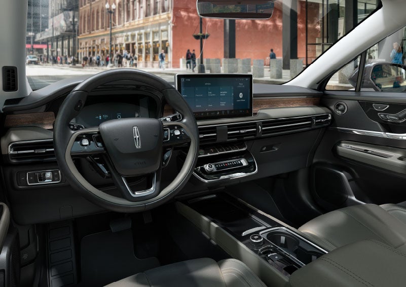 The interior dashboard of 2024 Lincoln Corsair® SUV is shown here. | Astro Lincoln in Pensacola FL