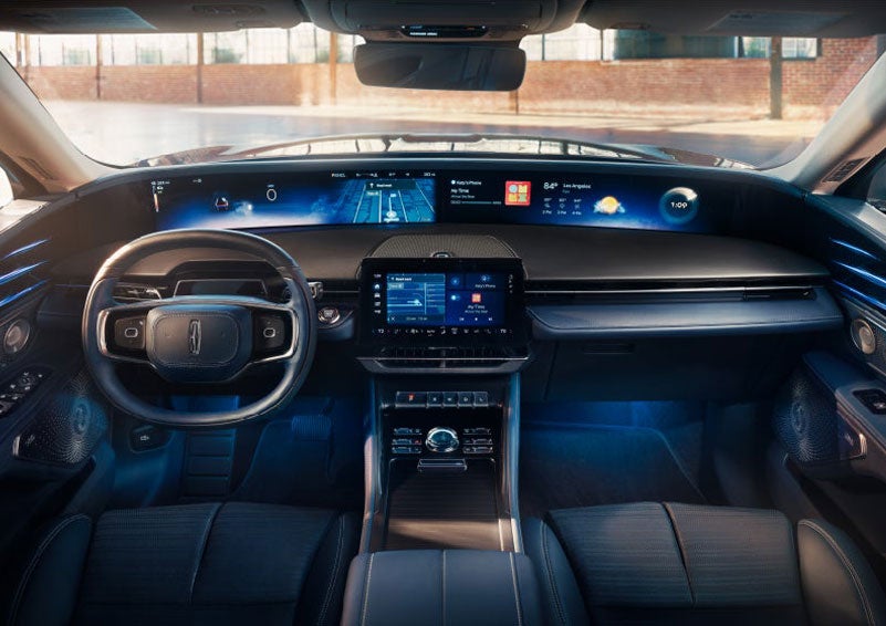 The panoramic display is shown in a 2025 Lincoln Nautilus® SUV. | Astro Lincoln in Pensacola FL